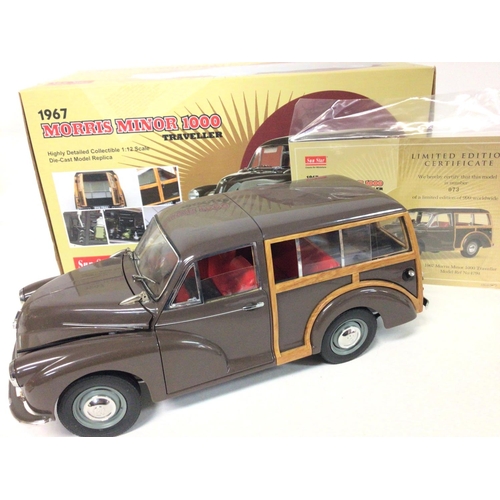 551 - A Boxed Sun Star Morris Minor 1000 Traveller. 1/12 scale. A/F.