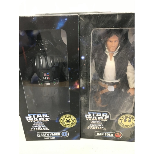 552 - 5 X Boxed Star Wars 12 inch Figures.