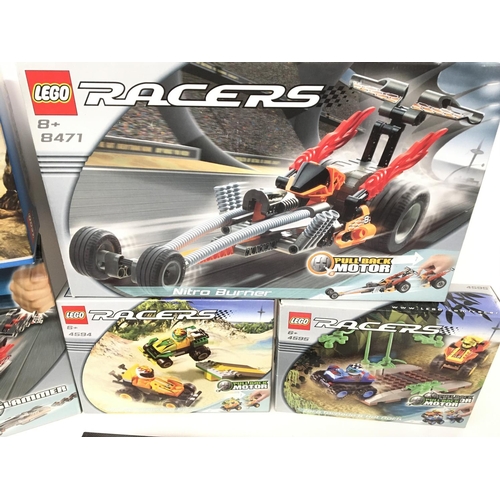 564 - A Collection of Lego Racers. Some sealed.