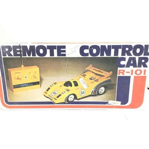 594 - A Boxed Remote Control Car R-101. . NO RESERVE