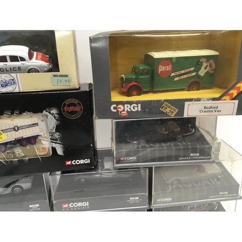 621 - Corgi collection of Classics in their original packaging with certificates of authenticity where app... 