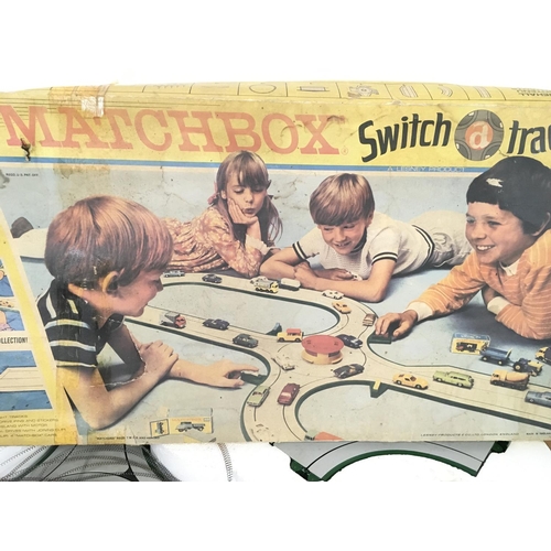 627 - A Boxed Matchbox Switch a Track. Box is Worn. NO RESERVE