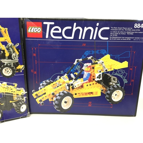 642 - 3 X Boxed Lego Technics #s 8417.8074 and 8840.