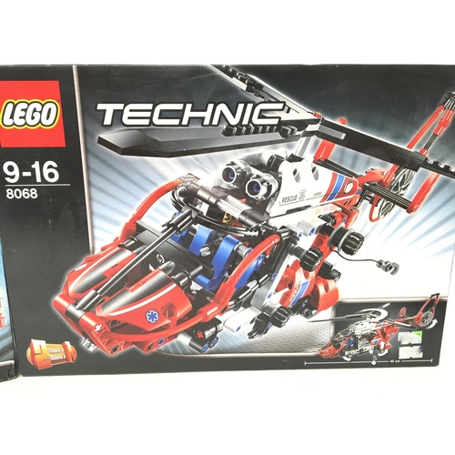 643 - 2 X Boxed And Sealed Lego Technic Sets. #S 8071 and 8068.(2).