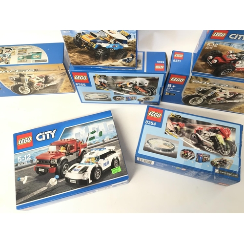 648 - A Collection of Boxed Lego City. Some sealed.