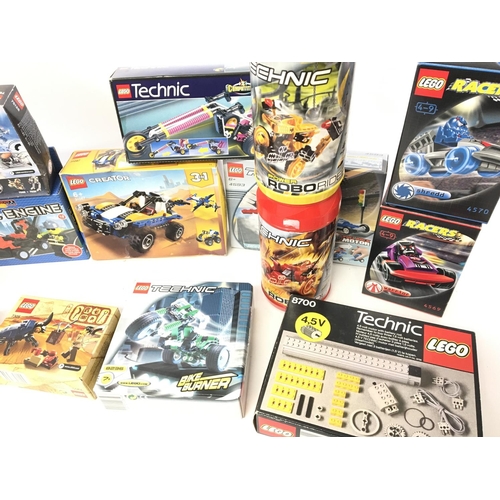 649 - A Collection of Boxed Lego Including Technics.some sealed.