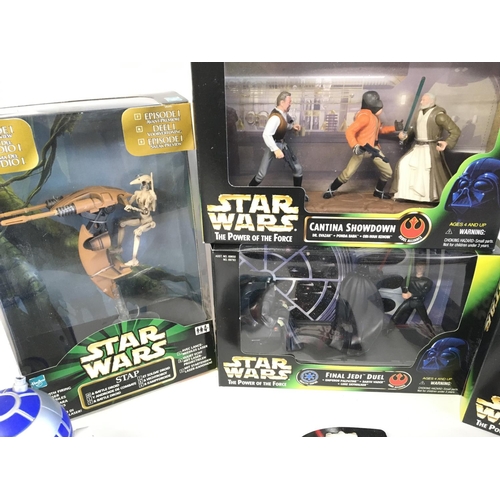 651 - A Collection of Star Wars Figure Sets. West End Games Roleplaying Figures etc.