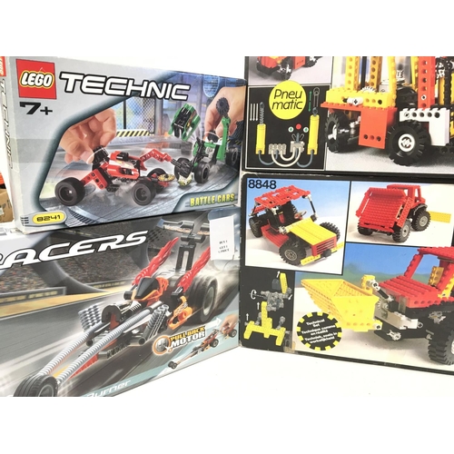 655 - 5 X Boxed Lego Technic.