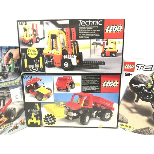 655 - 5 X Boxed Lego Technic.