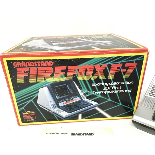 674 - A Boxed Grandstand Firefox F-7 Video Game.