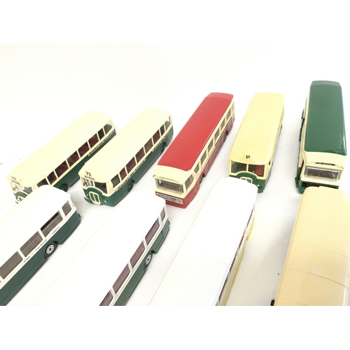 681 - A Collection of Loose Norev and Minialuxe Buses.1:43 Scale.