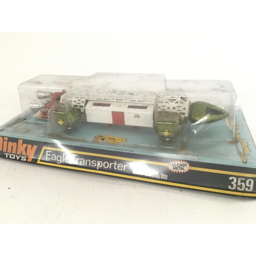 7 - A Boxed Dinky Toys Eagle Transporter #359.