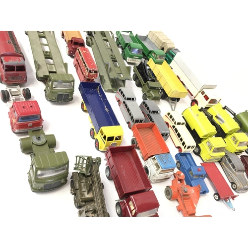 713 - A Collection of Playworn Dinky Diecast Including some Restored.