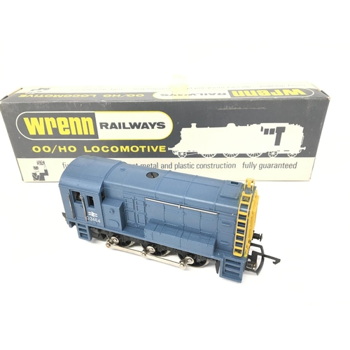 719 - A Boxed 00 Gauge Wrenn 0-6-0 Diesel Electric Blue B.R. #W2232.