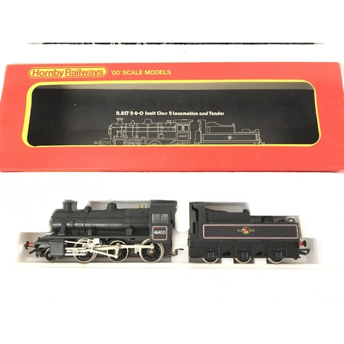 722 - 2 X Boxed Hornby 00 Gauge Locomotives. A B.R. 4-6-2 Locomotive Oliver Cromwell#R.552. A B.R. 2-6-0 I... 