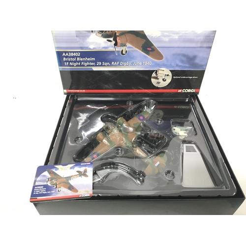 787 - A Boxed Corgi Aviation Archive 1:72 Scale A Bristol Blenheim #AA38402.limited Edition.