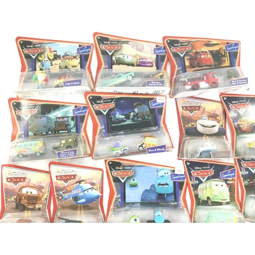 79 - A Large Collection of Pixar/Disney Carded Cars by Mattel.