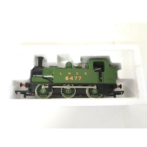 842 - 3 X Boxed Hornby 00 Gauge Locomotives. G.W.R. Loco pannier Tank #R.042. A L.N.E.R. Loco J.83 Class #... 