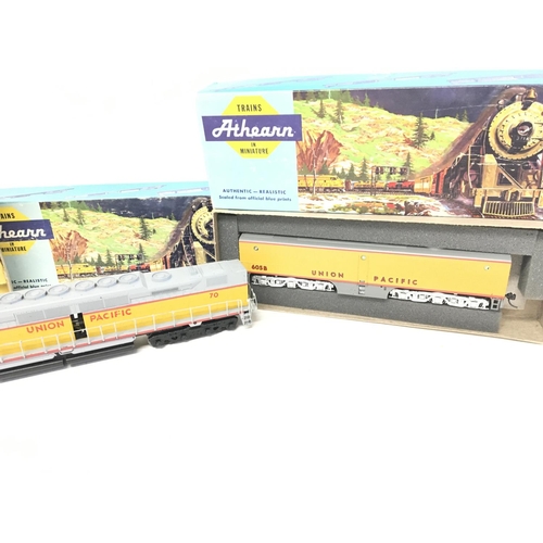 878 - 3 X Athearn Ho Gauge Locomotives all Union Pacific.