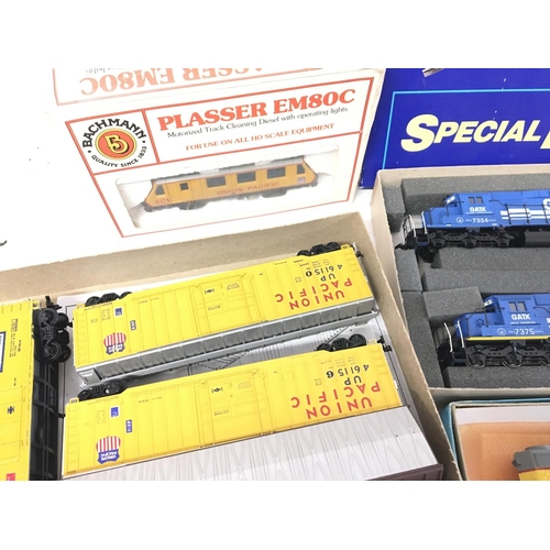 903 - A Collection of HO Gauge Locos and Rolling stock. Including Bachmann. Athearn.