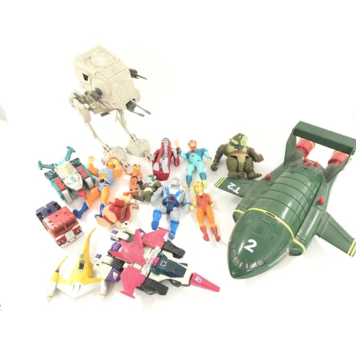91 - A Collection of Vintage Thunder Cats. Transformers. Star Wars Etc.