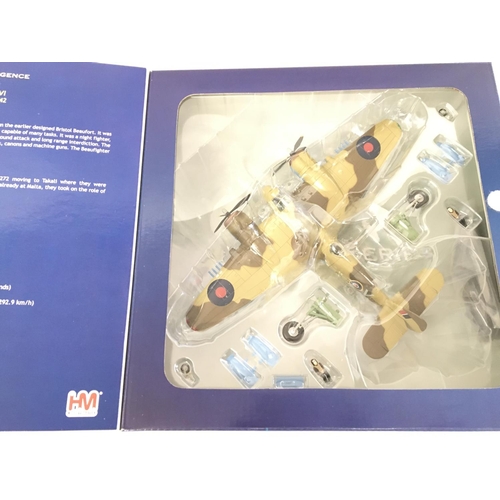 944 - 2 X Boxed Hobby Masters Model Aircraft. Both Bristol Beaufighters #S HA2301 and HA2308.