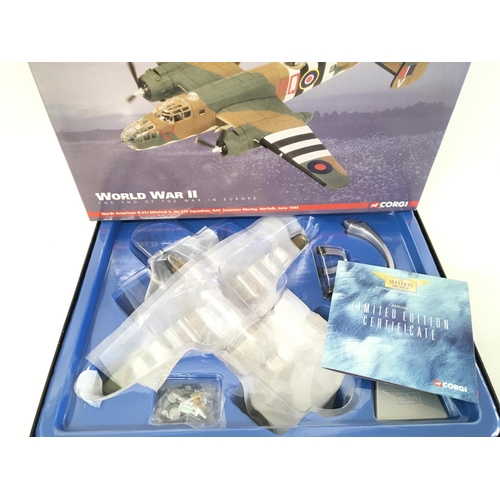 950 - A Boxed Corgi Aviation Archive Diecast North American B-25 Mitchell II #AA35304.1:72 Scale.