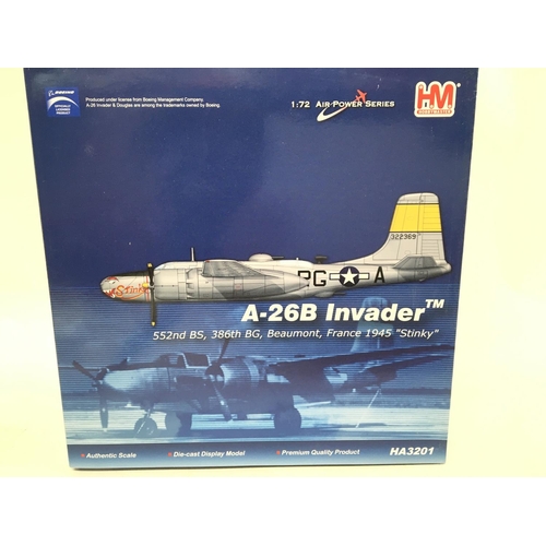 969 - A Boxed Hobby Master A-26B Invader. 1:72 Scale.