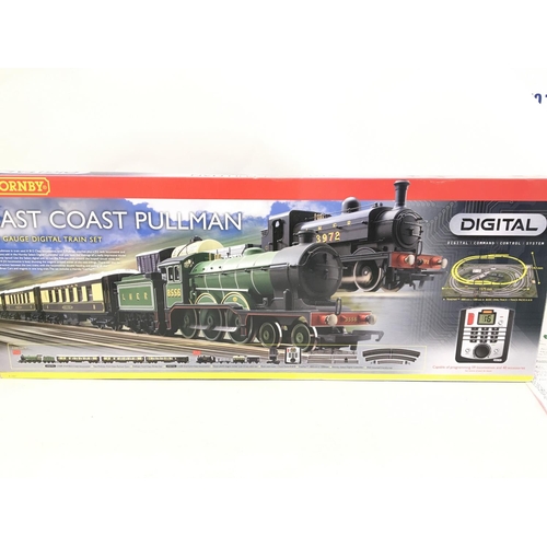 978 - A Boxed Hornby East Coast Pullman Set #R1097. DCC Fitted.