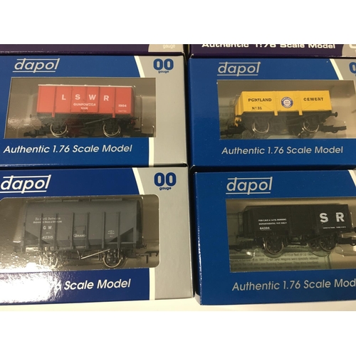 983 - Collection of 7 boxed Dalpol model railway wagons. 00 gauge. 1:76 scale