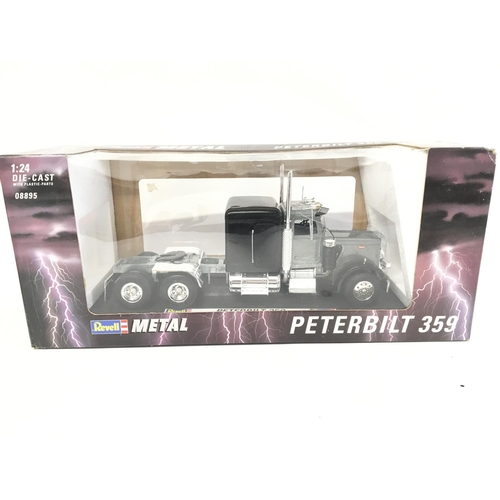 996 - A Boxed Revell Metal Peterbilt 359 1:24 scale.