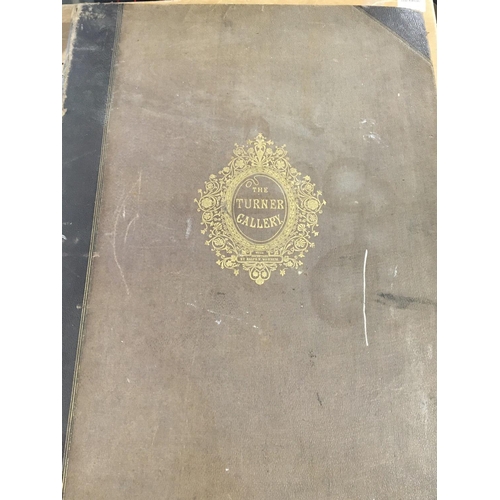 189 - An Antique Gallery book The Turner Gallery containing numerous newspaper cuttings of art interest. o... 