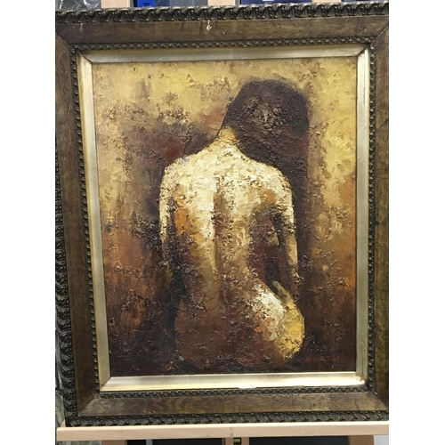 29 - A 20th century oil painting Impasto oil painting on canvas signed Barton Donald Blogg Barton (1903-1... 