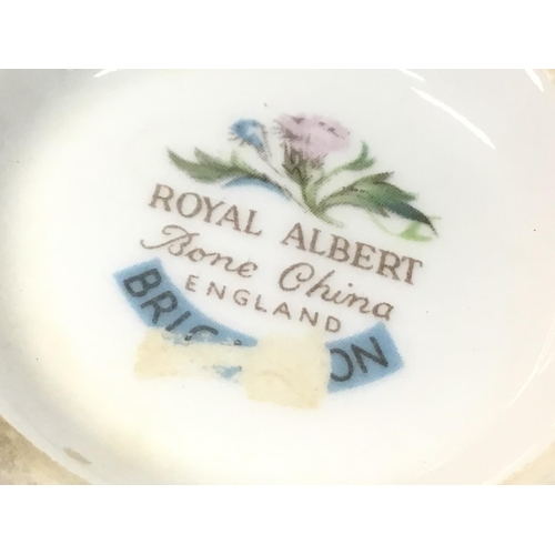 1151 - Royal Albert Brigadoon ceramic dinner set. Postage category D