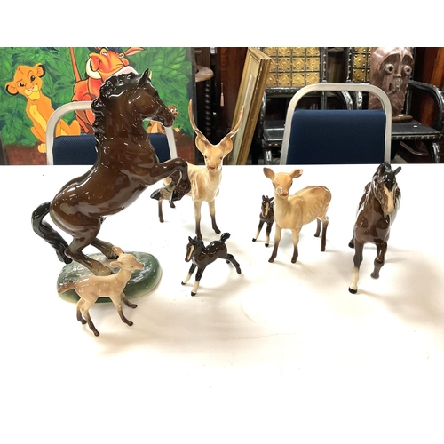 1162 - A collection of Beswick animals. (C) NO RESERVE