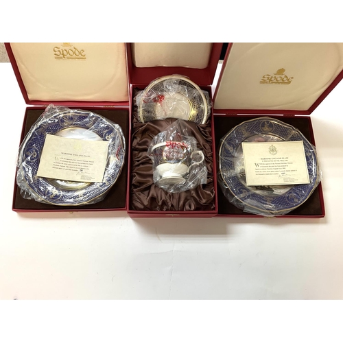 1179 - A collection of Spode boxed plates as well as a cup and saucer. (C) NO RESERVE