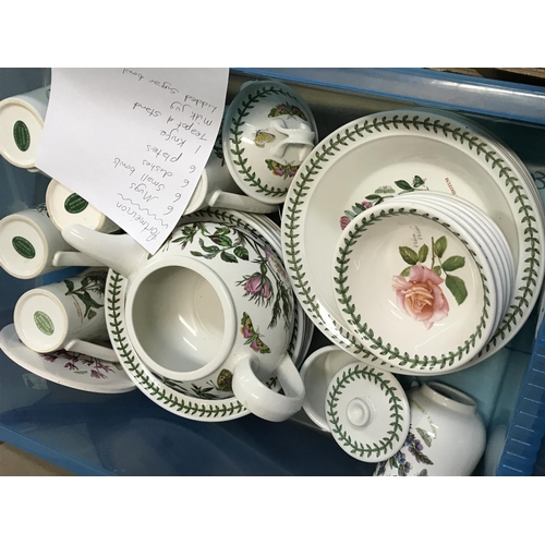 1332 - A large collection of Portmeirion ceramics including cups, plates, boxed tea pots etc