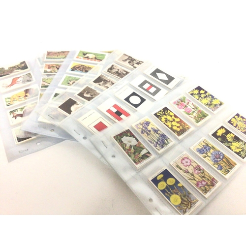 2011 - A collection of approximately 30 full sets of well presented cigarette cards including Players, Will... 