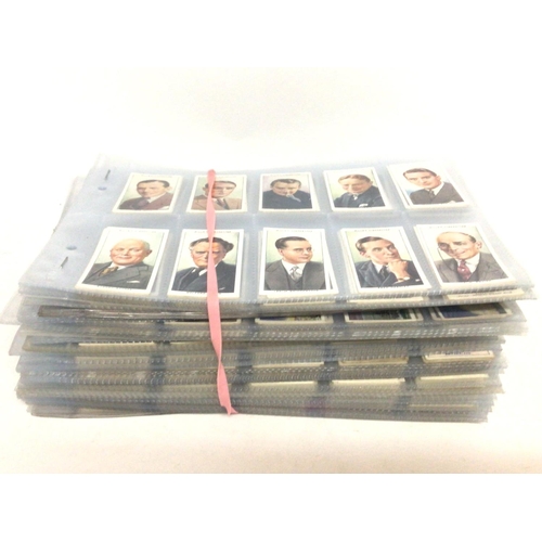 2012 - A collection of approximately 30 full sets of well presented Cigarette cards by Wills, Players etc. ... 