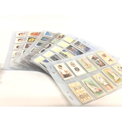 2012 - A collection of approximately 30 full sets of well presented Cigarette cards by Wills, Players etc. ... 