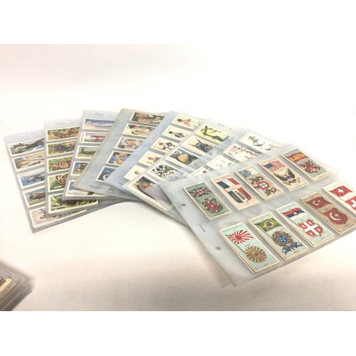 2012 - A collection of approximately 30 full sets of well presented Cigarette cards by Wills, Players etc. ... 