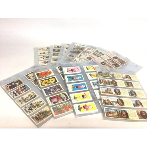 2012 - A collection of approximately 30 full sets of well presented Cigarette cards by Wills, Players etc. ... 