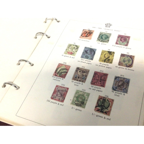 2021 - Great British stamp album including a collection of British stamps. Postage cat B