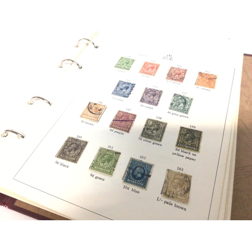 2021 - Great British stamp album including a collection of British stamps. Postage cat B