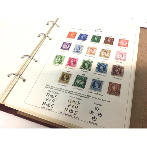 2021 - Great British stamp album including a collection of British stamps. Postage cat B