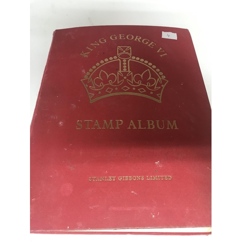 2029 - A King George Vl mint Commonwealth stamp album including many high catalogue values