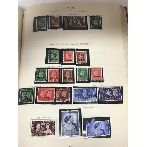 2029 - A King George Vl mint Commonwealth stamp album including many high catalogue values