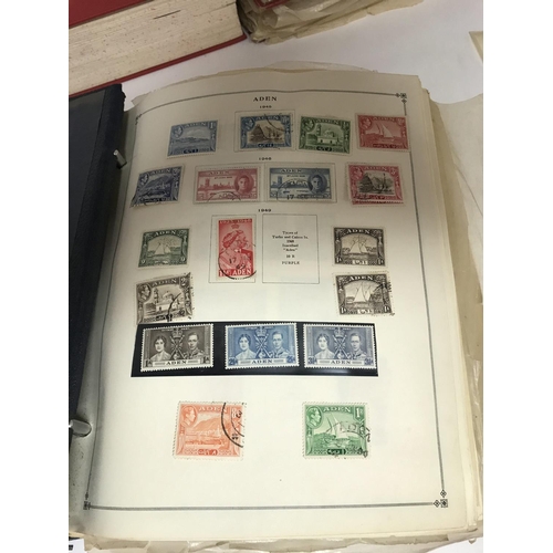 2035 - An album of mint / used Commonwealth postage stamps. This is a comprehensive collection in a very la... 