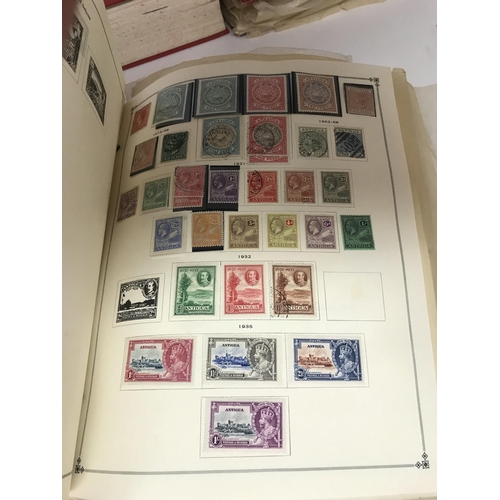 2035 - An album of mint / used Commonwealth postage stamps. This is a comprehensive collection in a very la... 