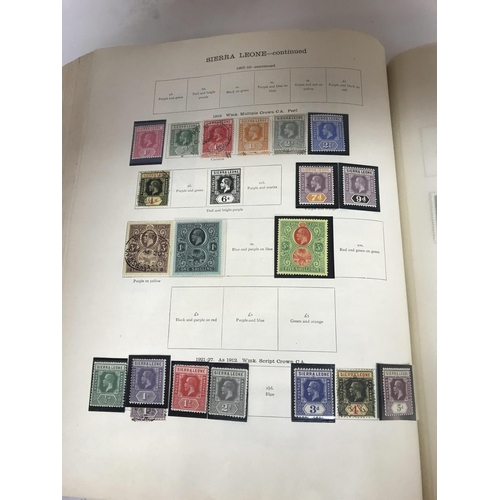 2036 - An album of British Empire stamps Volume 1 from 1840 to 1936 mixed mint and used